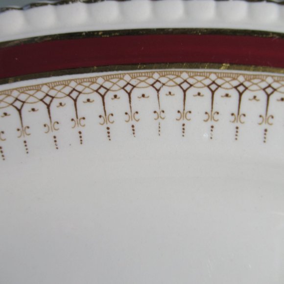 Oval Serving Dish by Solian Ware Simpsons (Potters) LTD, Cobridge England 1940s - Picture 4 of 9